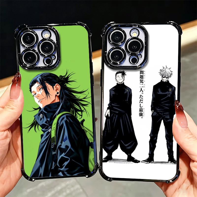 Anime Geto Suguru JUJUSU Plating Phone Case For Xiaomi Poco X5 X6 X7 X8 Pro Max F8 Ultra F7 M8 M7 M5S Redmi 15C 15 14C 13C 13 X3