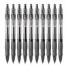 Set of 10 Gel Ink Ballpoint Pens, 0.5mm, Black, Long-time Writing, Smooth Writing, for Office/study/memo Use