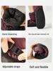 Cozy Velvet-Lined Strappy Ballet Practice Shoes
