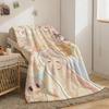 Anime O-Onimai Throw Soft Cozy Flannel Throw Blanket for Sofa Bedroom and More