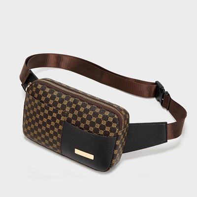 Fashion Breast Bag Women's Sports Fanny Bag Women's Trend Printed Fanny Bag