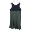 MARNI Ruffled hem Cami one piece 42 Gray Women Used