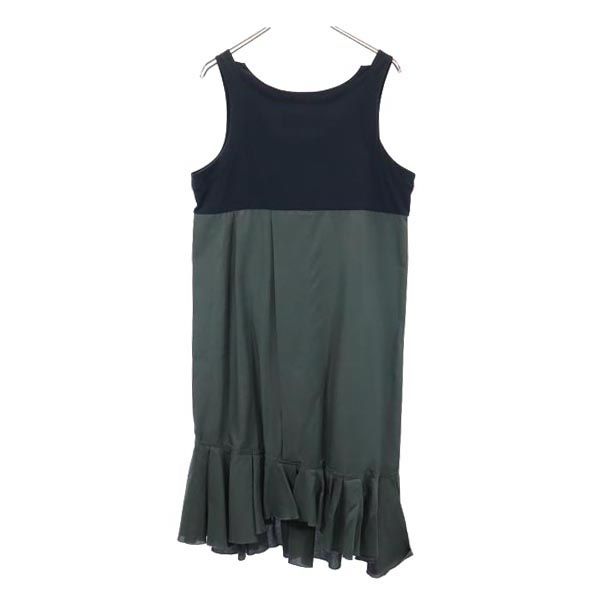 MARNI Ruffled hem Cami one piece 42 Gray Women Used