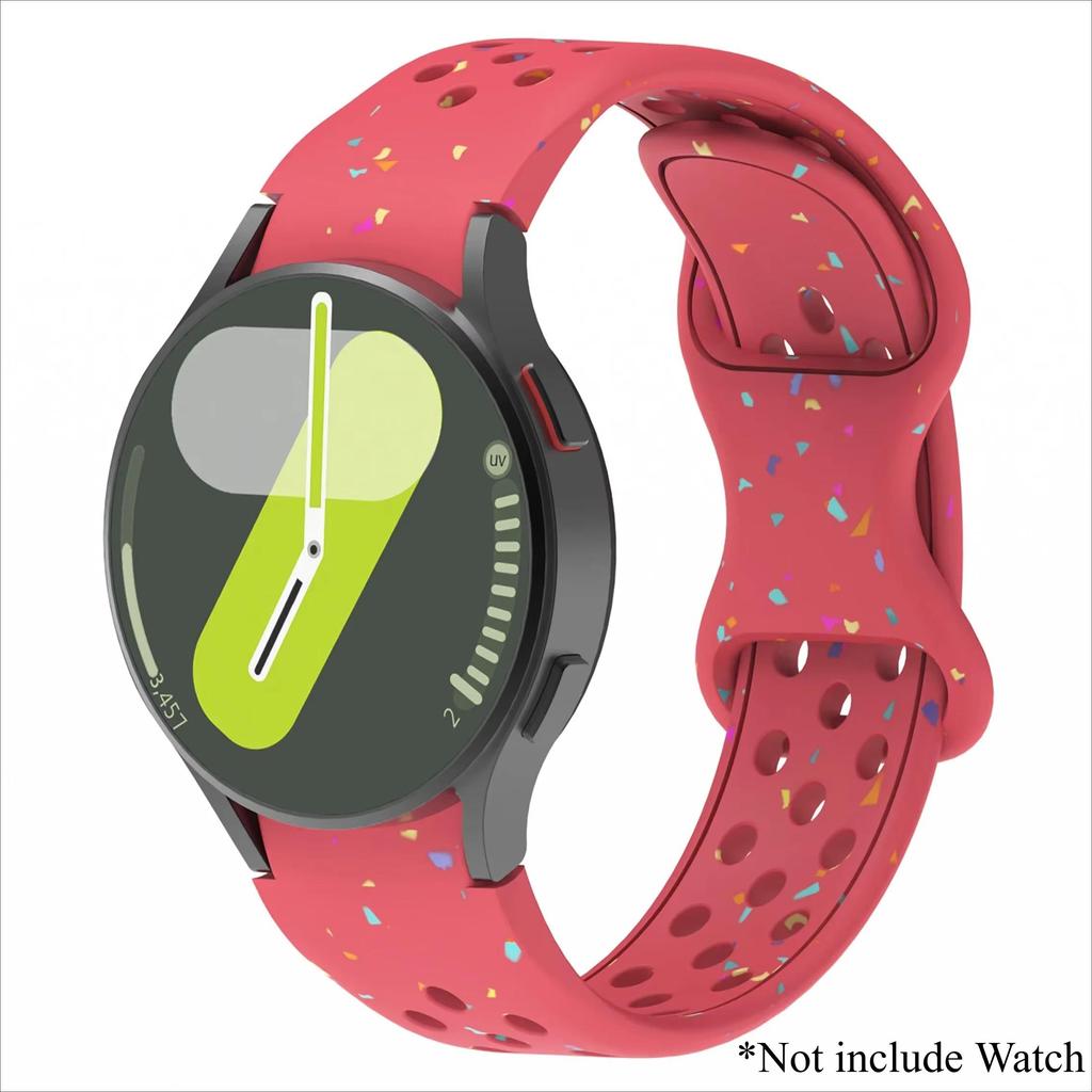 Silikonový řemínek pro Samsung Galaxy Watch 7 FE 6 4 Classic 5 pro 44mm 40mm 43mm 47mm 45mm Náramek pro Galaxy Watch 6 7 Řemínek