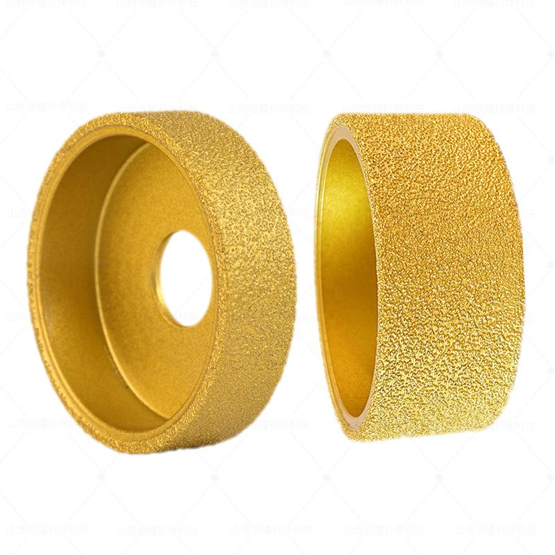 Brazed Diamond Parallel Edge Grinding Wheel for Marble Granite Tile Precise Grinding and Cutting
