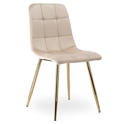 Denver Velvet Gold Beige Chair