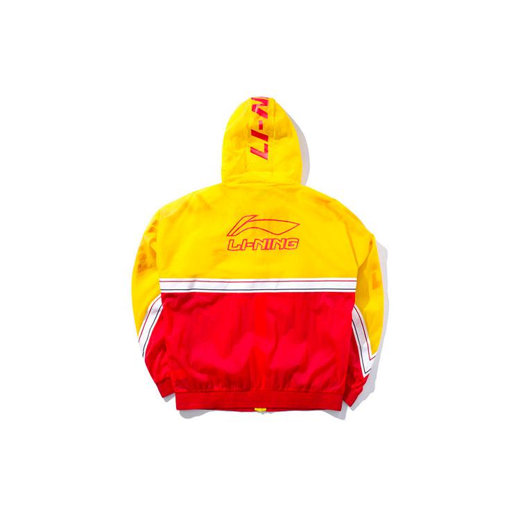 Li Ning Sports Fashion Collection Jackets Unisex Red Hooded Moderate Other AFDP125-5