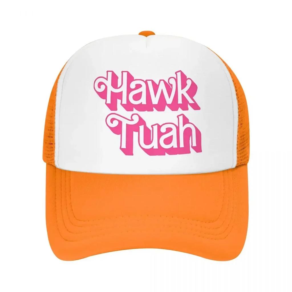Unisex Hawk Tuah Tawk Tuah Talk Funny Meme Trucker Hat Mesh Baseball Caps Snapback Caps Dad Hat Adjustable Golf Hats Summer