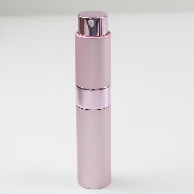 8ml & 10ml Rotating Electro-Aluminum Telescopic Perfume & Oral Spray Bottle 8ml