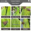 Unisex Full-Body Rainproof Raincoat and Pants Set for Outdoor Activities