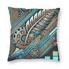 Maori Tribal Ethnic Square Pillowcase Polyester Linen Velvet Creative Zip Decor Throw Pillow Case Car Cushion Cover