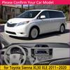 Dashboard Cover Dash Board Mat for Toyota Sienna XL30 XLE 2011~ Anti-sun Shade Cape Blanket Protector Car Sticker Carpet Pad