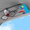 1 Stück Auto-Brillenclip, Auto-Sonnenblenden-Aufbewahrungsclip, Brillenhalter, Auto-Innenraum-Sonnenbrillenclip, Multifunktionale Clip-Teile