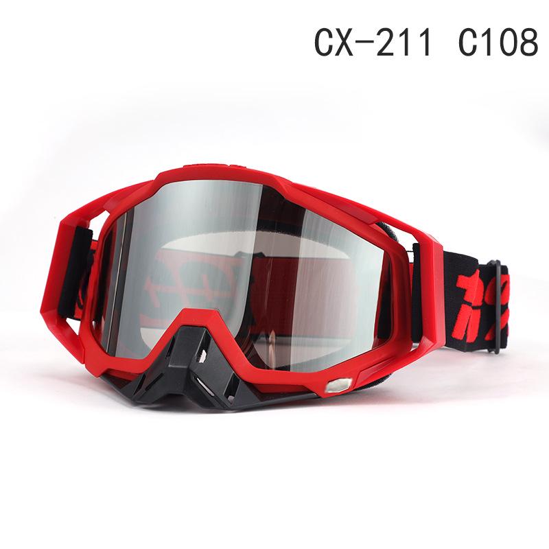 Gafas de Moto y Esquí a Prueba de Viento Transfronterizas: 100% Todoterreno, Equitación al Aire Libre y Protección para Descenso