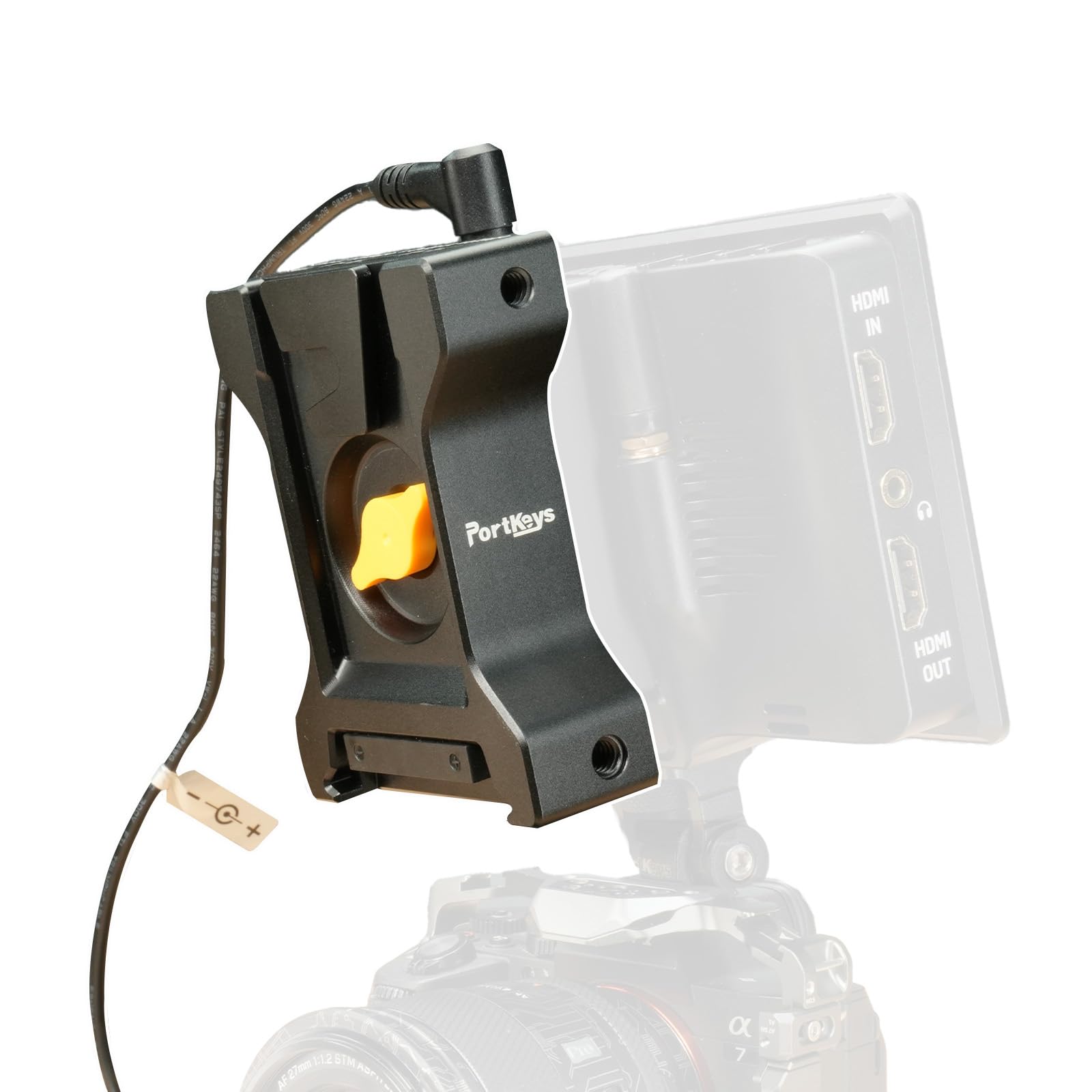 

Адаптер-муляж питания Portkeys BD4 с двойным выходом NP-F для мониторов и V-mount, входы USB-C и DC, для накамерных мониторов, беспроводной передачи видео