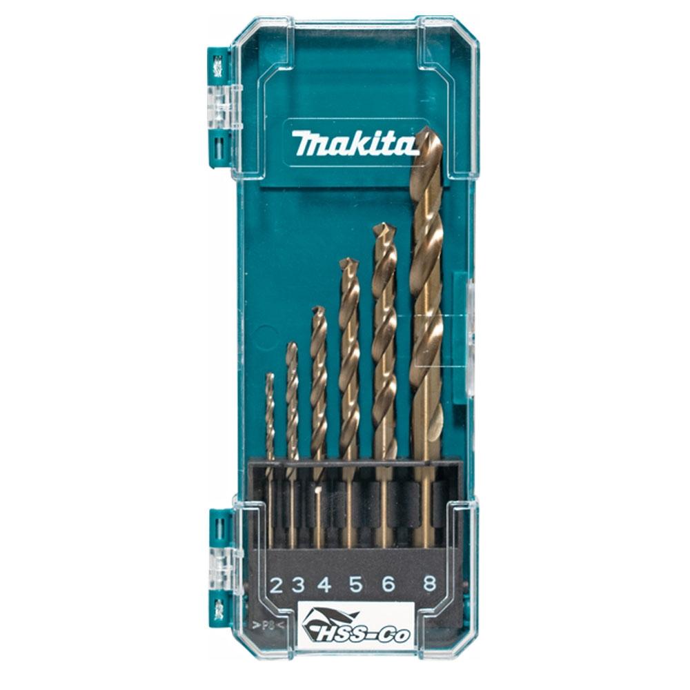 

Makida D 75758 Набор сверл по металлу [HSS CO 2 8MM]
