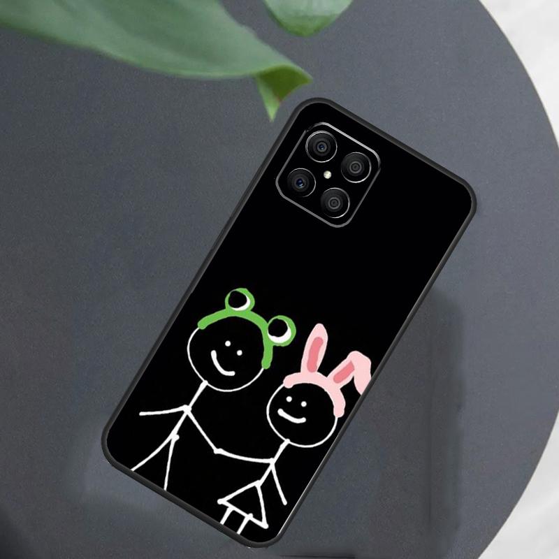 Cartoon Matchman Case For Honor Magic 7 Lite 5 6 Cover For Honor 200 400 Pro 90 70 50 X9 X8a X8b X9a X9b X9c