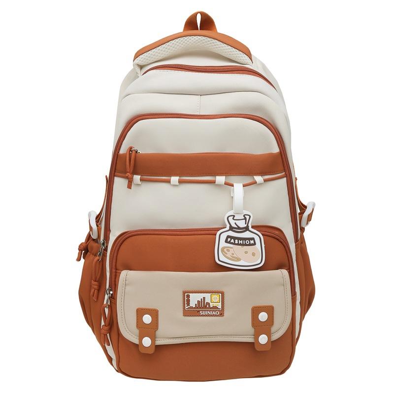 New Female Large Capacity Junior High School Students Schoolbag College Students Leisure Travel Backpack