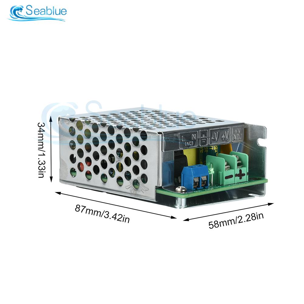 DC to AC Boost Module 50-100W Voltage Step Up Board DC 12-14.5V to AC 220V 50Hz Power Converter With Overheat Protection