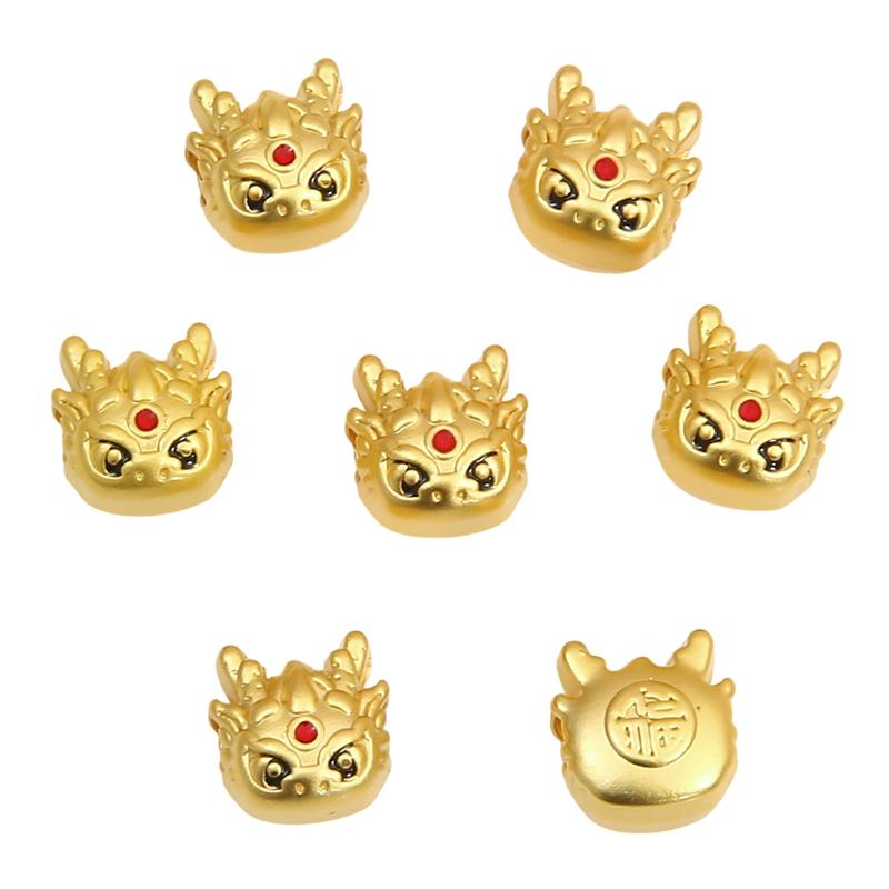 

Металлический дракон, свободные бусины-разделители для изготовления украшений своими руками, браслетов, ожерелий, подвесок 11x11mm