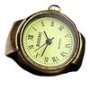 ZooooM Antique Retro Design Finger Ring Watch, One Size Fits All (Bronze) ZM-WATCH3244-BR