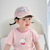 Letter C Baby Baseball Cap Summer Sports Visot Cap Ins Children Peaked Hat  Outdoor