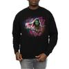 Marvel Mens Guardians Of The Galaxy Neon Gamora Sweatshirt