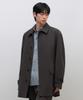 Musinsa Standard [City Workers] Woolish Car Coat [Gunmetal]