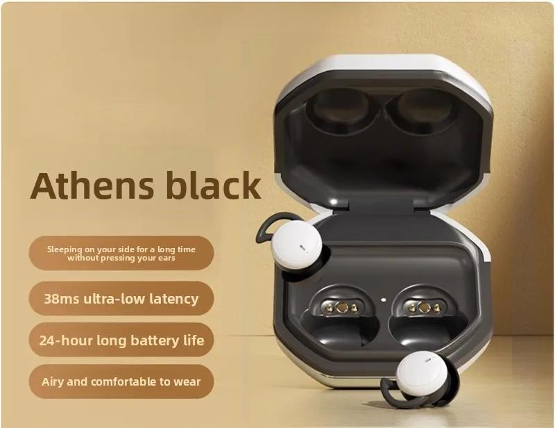 

AI 2026 Ультрамини беспроводные наушники для сна Невидимые удобные наушники с шумоподавлением Bluetooth для спящих на боку