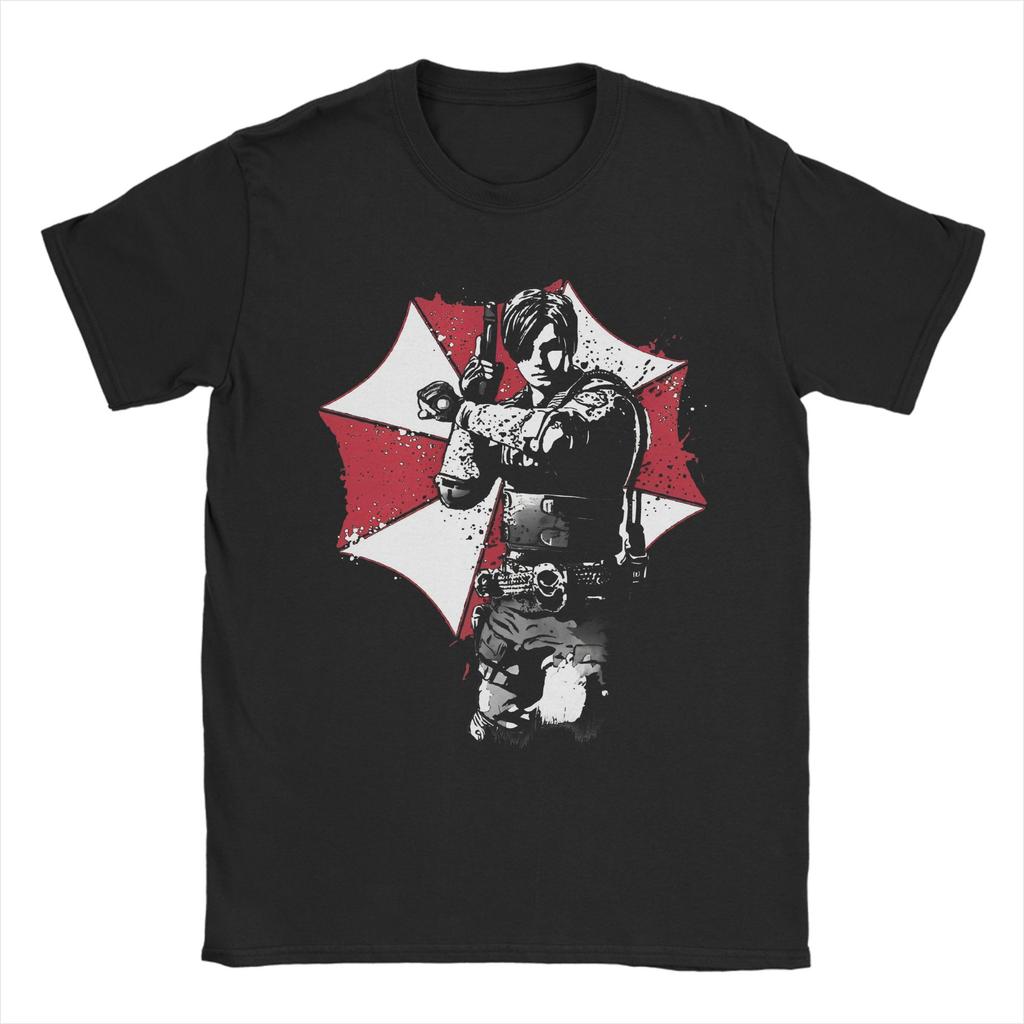 Novelty S.T.A.R.S. Residents Evils T-Shirt Unisex 100%Cotton Short Sleeve Round Neck Summer Clothes