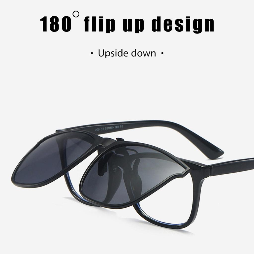 New Men's/women's Fashion Sunglasses Clip-on Sunglasses Driving Driving Glasses Driver's Clip-o D9J2