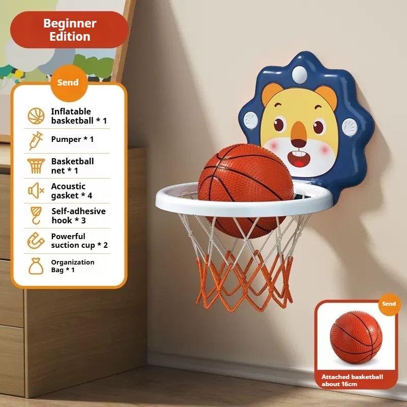 

Дитяче баскетбольне кільце. Спортивні іграшки. Безшумний підйом. Баскетбольна стійка. Дитяча кімнатна настінна стрільба.