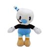 24cm Cuphead Plush Toys Mugman Game Doll Toys Adventure Game Soft Stuffed Plush for Kids Birthday Gift