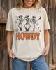 Howdy Halloween Skeleton Shirt, Comfort Colors® Western Spooky Season Graphic Tee