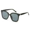 New fashionable large-frame cat-eye sunglasses for women, high-end trendy outdoor driving sunglasses for men