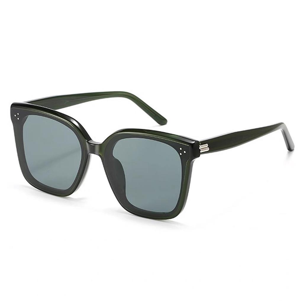 New fashionable large-frame cat-eye sunglasses for women, high-end trendy outdoor driving sunglasses for men