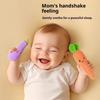 1/2PCS Baby Soothing Toy Plush Fruit Doll Infant Anti Startle Sleep Aid Holding Ring Newborn Comfort Toy