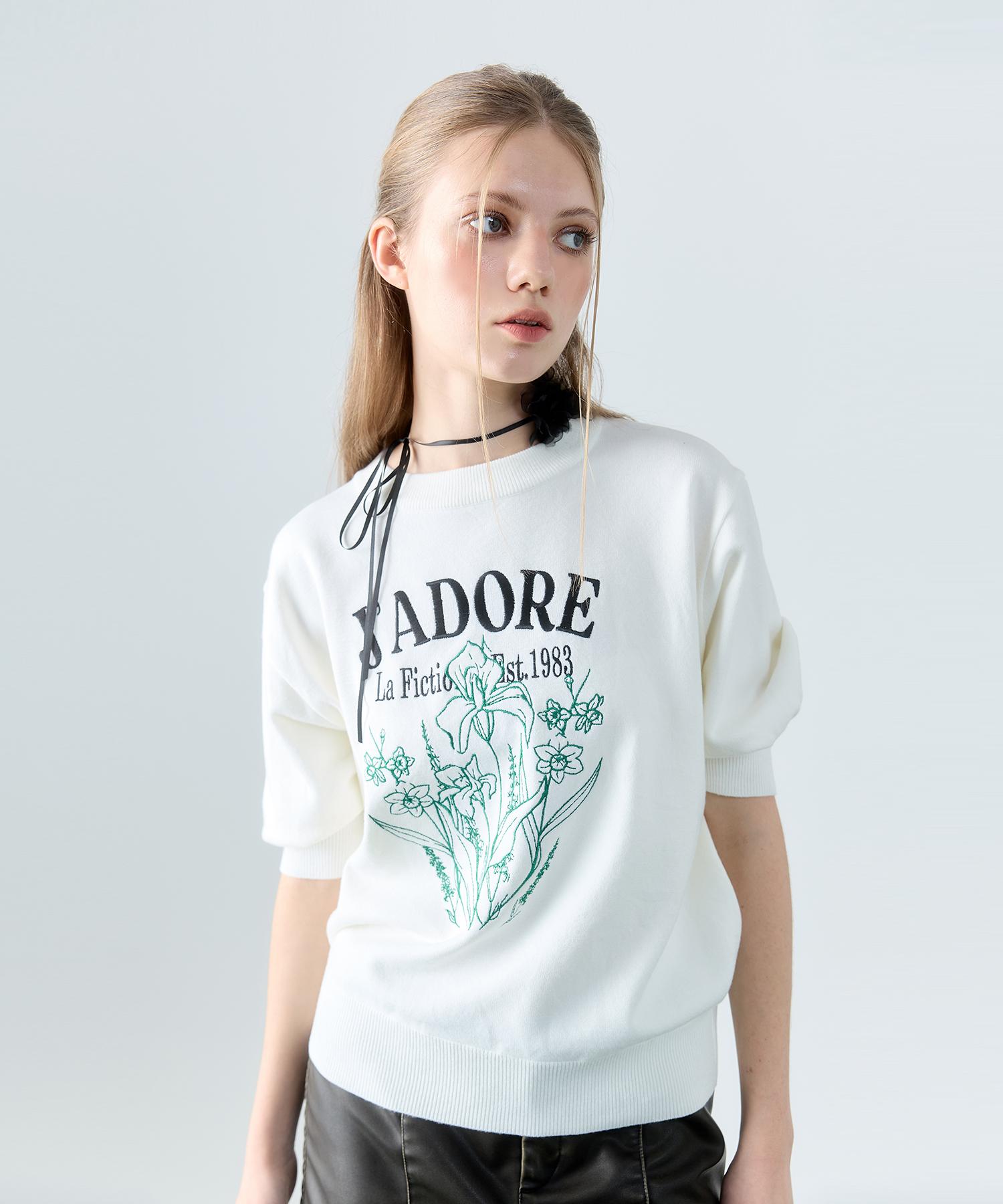 Latizen L8 Flower Half Knit(Ivory) Ivory/Free