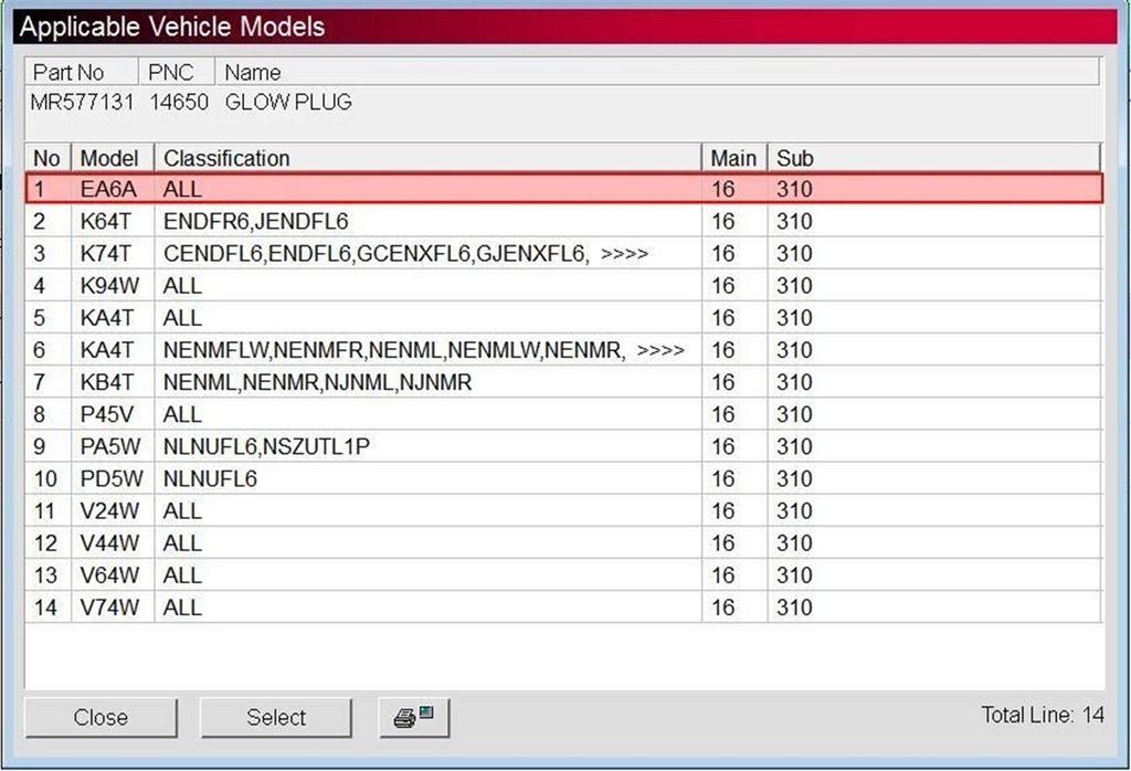 Car Spark Plug One Set 4PCS Glow Plug Fit for Pajero MONTERO SPORT Triton