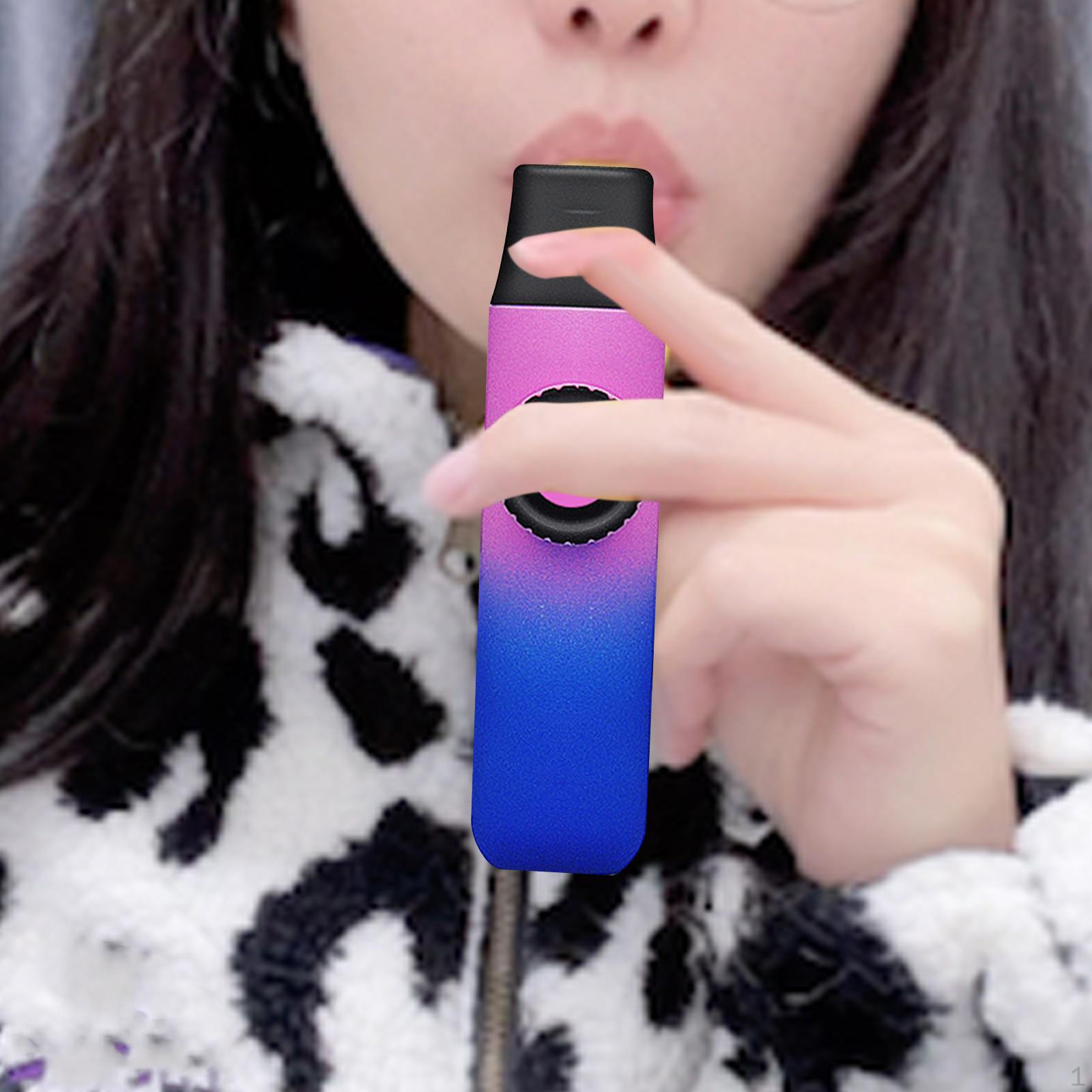 Kazoo Регулируемый тон, легко играть на музыкальных инструментах, аккомпанемент со шнурком для pink blue