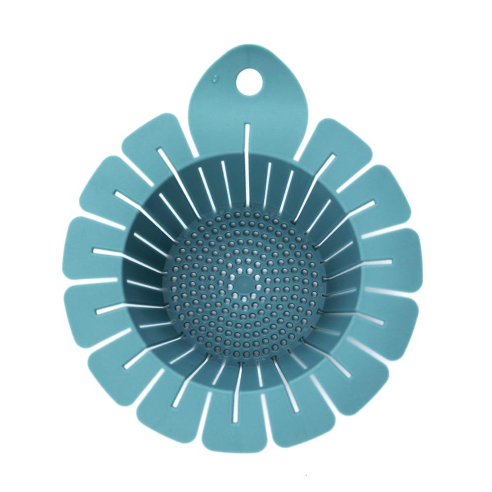 

Plastic Kitchen Sink Filter Hair Catcher Sewer Filtering Net New Drain Strainer синий