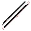 2pcs Car Logo Carbon Fibre Side Decal Side Skirt Car Stickers Anti Scratch For Mitsubishi ASX Lancer Pajero Outlander Lancer EX IR3