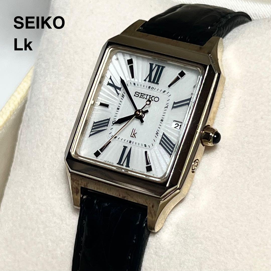 

[USED] Working Seiko Lukia Square Women s Watch 1B32-0AM0 White Dial