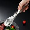 M-Kitchen Metal Tongs, Heat-Resistant Stainless Steel Cooking Tongs, Perfect For Food, Steak,Bread,Pizza,Salads And BBQ