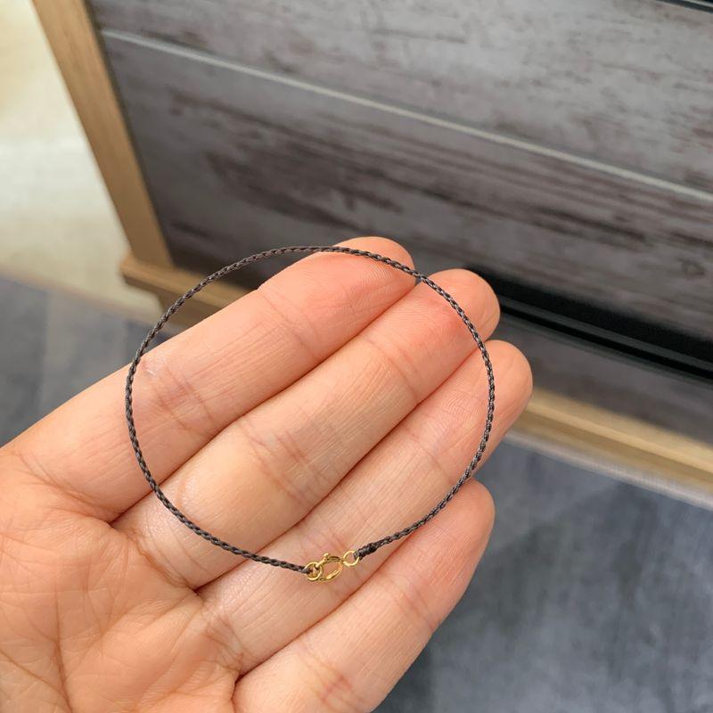 

Daxin Оригинальный ручной работы Чрезвычайно тонкий браслет Цепочка на запястье Красный цвет веревки Черный цвет веревки Оливково-зеленый Минималистичный Мужской и женский Веревочка дружбы Контроль Smoke color