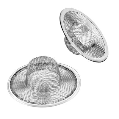 304 Stainless Steel Sink Drain Strainer 1.97"-4.41" Swill Basket Filter Kitchen Sink