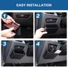 For BMW 3 Series G20 2020-2026 ABS Car Dashboard Side Left Hanging Storage Box Trim Phone Holder Organizer Box Car Accessories
