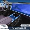 For MAZDA EZ60 2025 EZ-60 Auto Interior Protection Film Central Control Screen TPU Navigation Anti Scratch Film