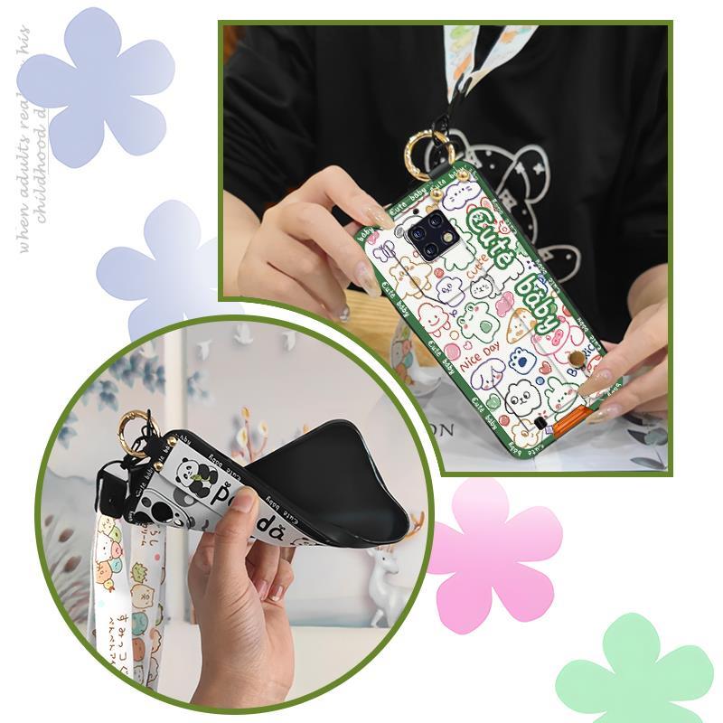 Fashion Design Ring Phone Case For Oukitel WP6 Anti-dust Dirt-resistant Wristband Shockproof Waterproof Cartoon Cute