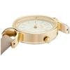Fieldwork Analog Ist Watch, Gold with Leather Strap, Women's, Gray, ASS161-3